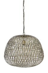 HANGING LAMP KARO WIDE WIRE ANTIK GOLD 